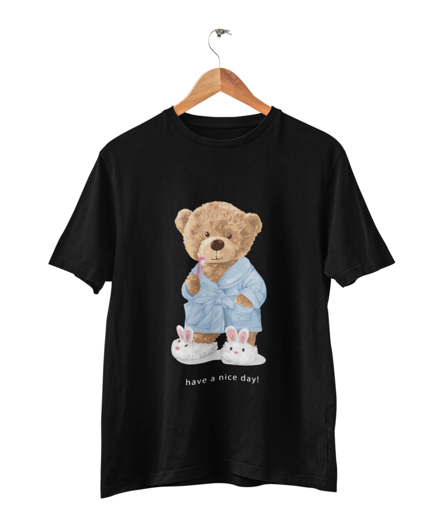 Organic Morning Bear T-shirt
