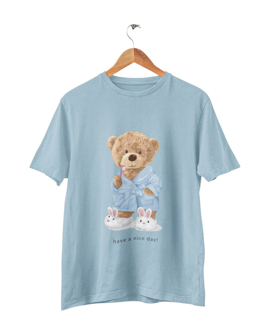 Organic Morning Bear T-shirt