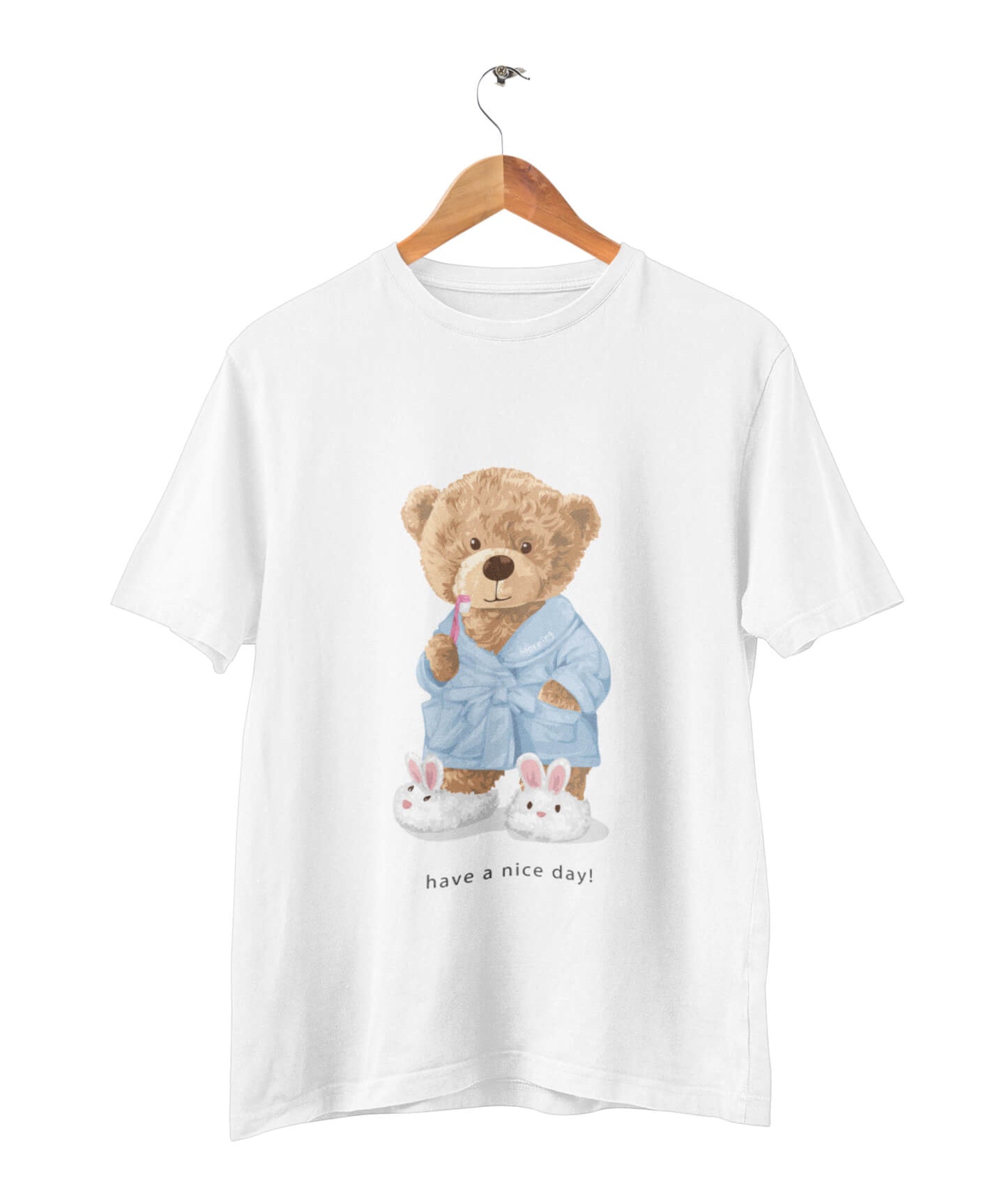 Organic Morning Bear T-shirt