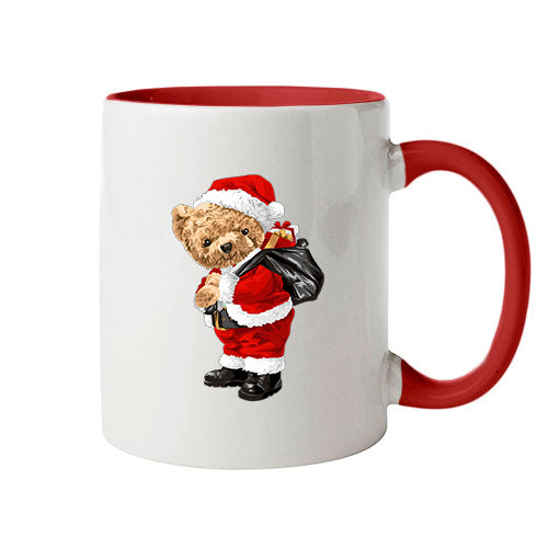 Bear Mug Santa Claus