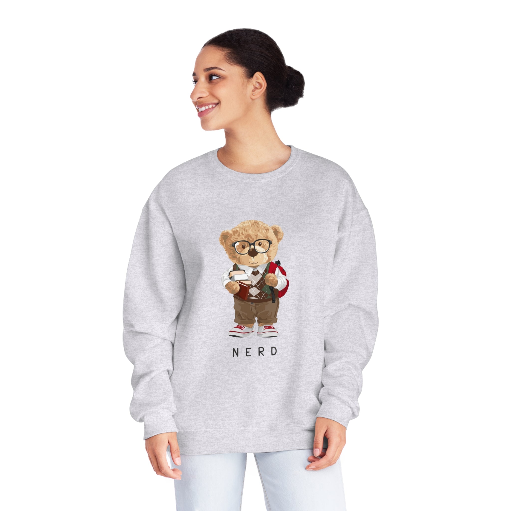 Eco-Friendly Nerd Bear Pullover