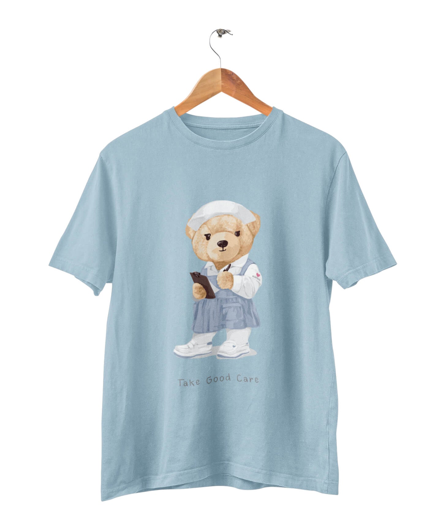 Organic Nurse Bear T-shirt