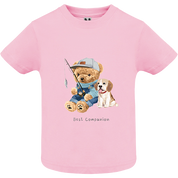 Eco-Friendly Fishing Bear Baby T-shirt
