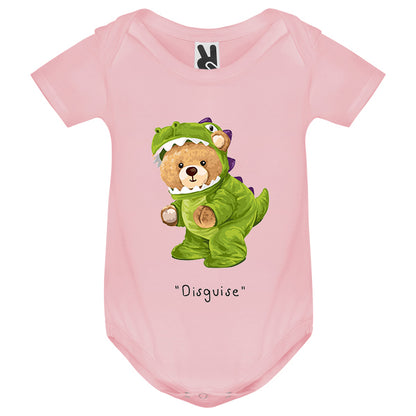 Eco-Friendly Dino Bear Baby Bodysuit