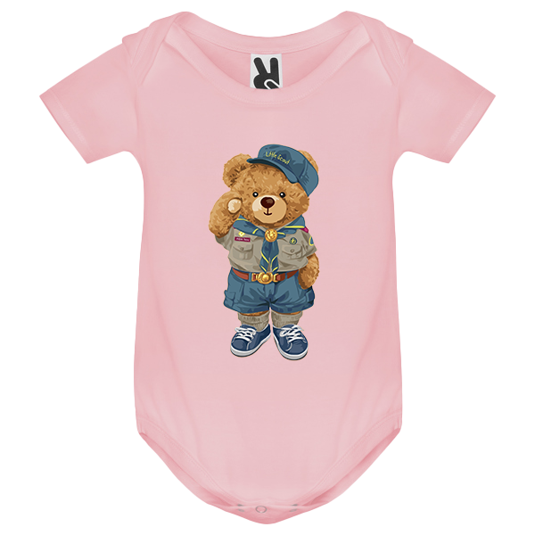 Eco-Friendly Scout Bear Baby Bodysuit