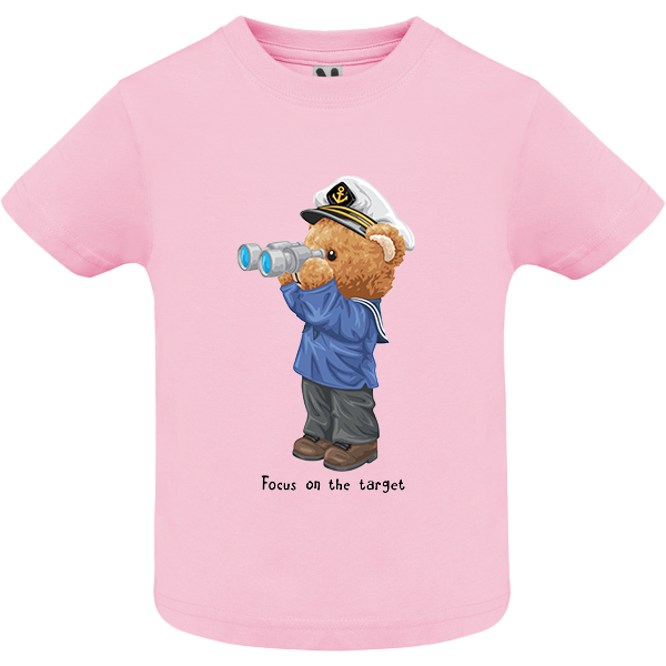Eco-Friendly Captain Bear Baby T-shirt