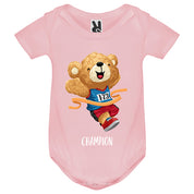 Eco-Friendly Winner Bear Baby Bodysuit