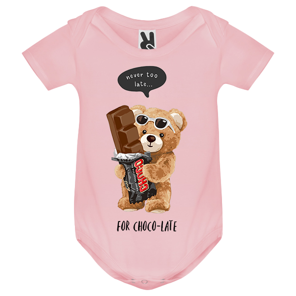 Eco-Friendly Choco Bear Baby Bodysuit