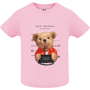 Eco-Friendly Cute Criminal Bear Baby T-shirt