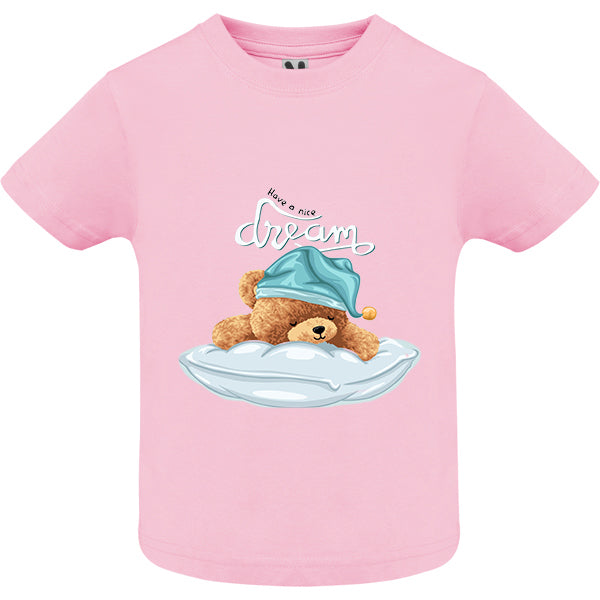 Eco-Friendly Dreaming Bear Baby T-shirt