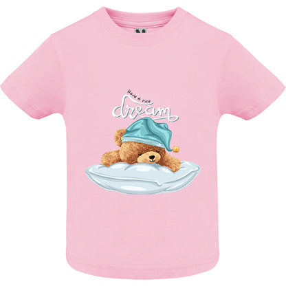 Eco-Friendly Dreaming Bear Baby T-shirt