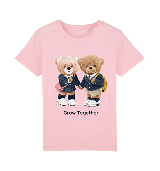 Eco-Friendly Grow Together Bear Kids T-shirt
