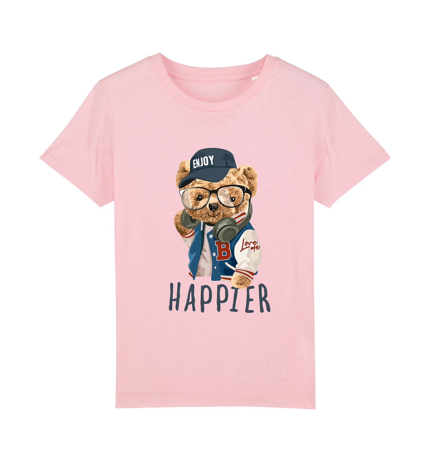 Eco-Friendly Happy Bear Kids T-shirt
