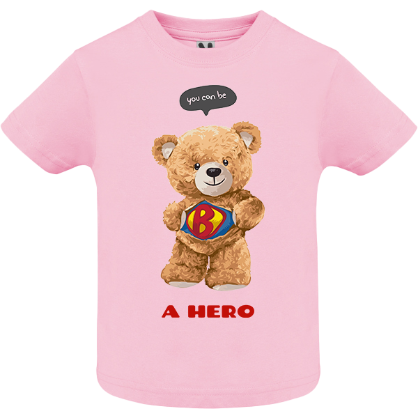 Eco-Friendly Hero Bear Baby T-shirt