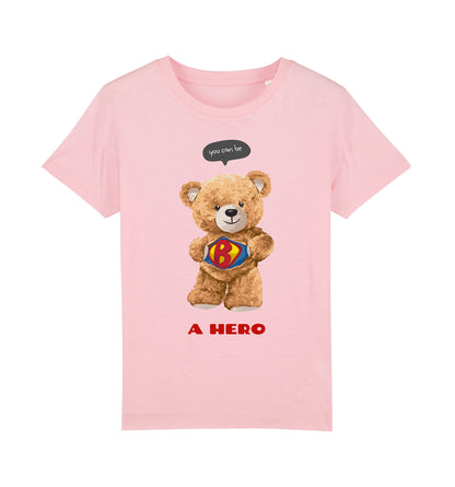 Eco-Friendly Hero Bear Kids T-shirt