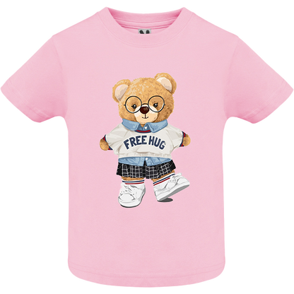 Eco-Friendly Hug Bear Baby T-shirt