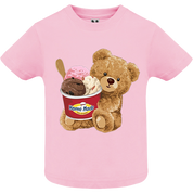 Eco-Friendly Ice Cream Bear Baby T-shirt