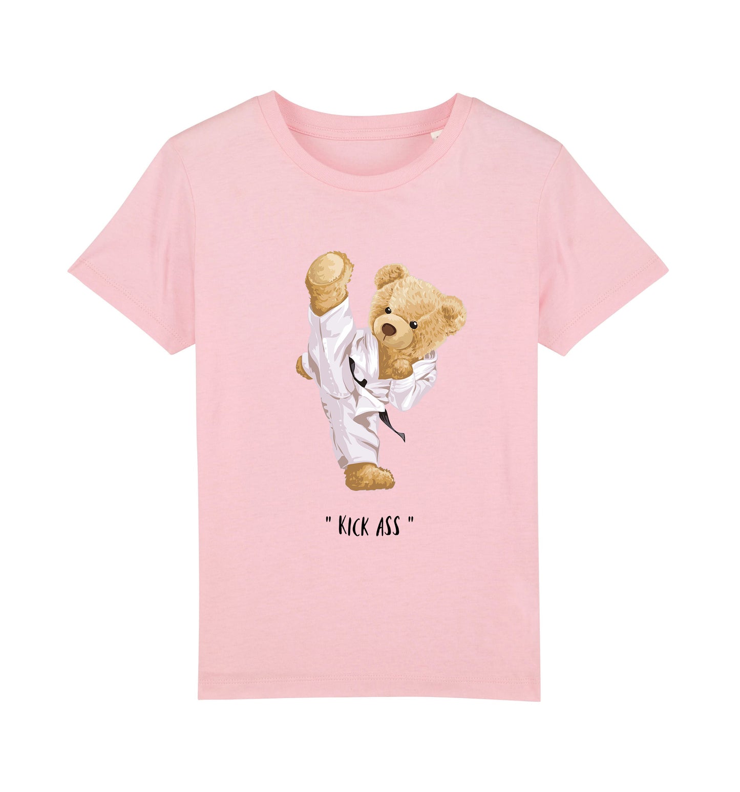 Eco-Friendly Karate Bear Kids T-shirt
