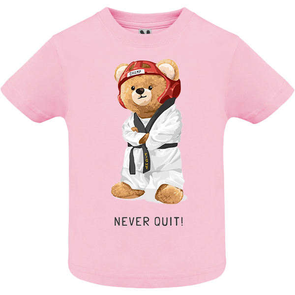 Eco-Friendly Karate Bear Baby T-shirt