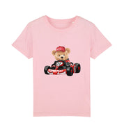 Eco-Friendly Kart Bear Kids T-shirt