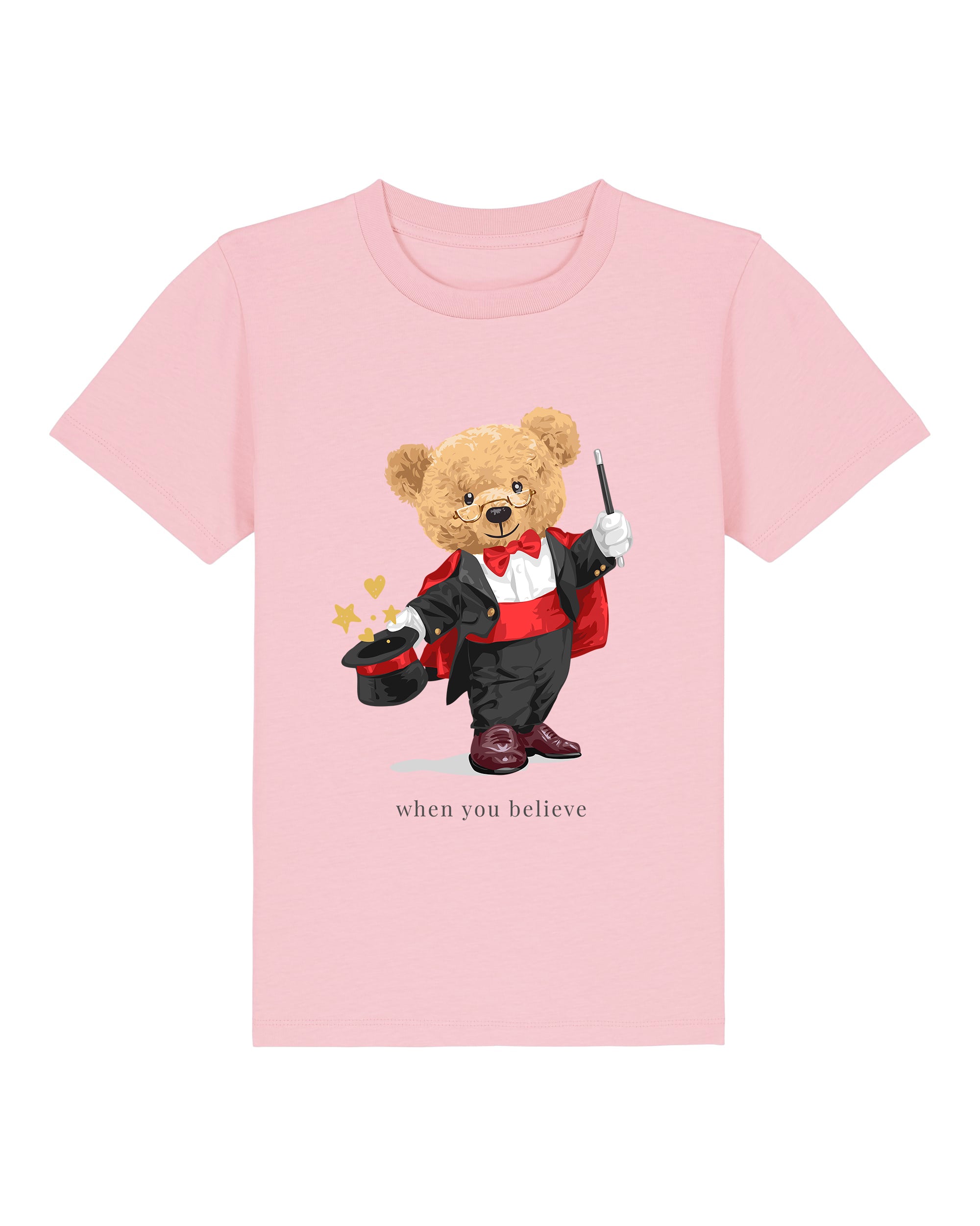 Eco-Friendly Magician Bear Kids T-shirt