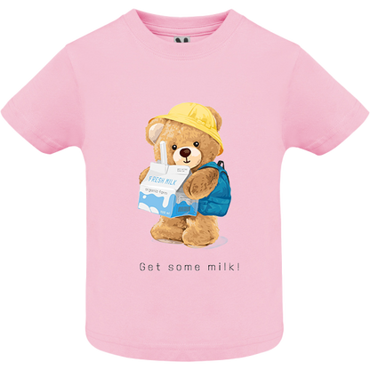 Eco-Friendly Milk Bear Baby T-shirt