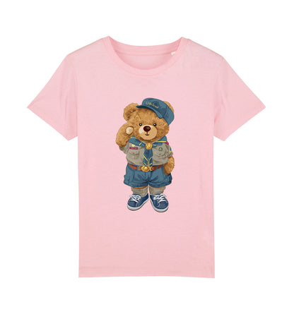 Eco-Friendly Scout Bear Kids T-shirt