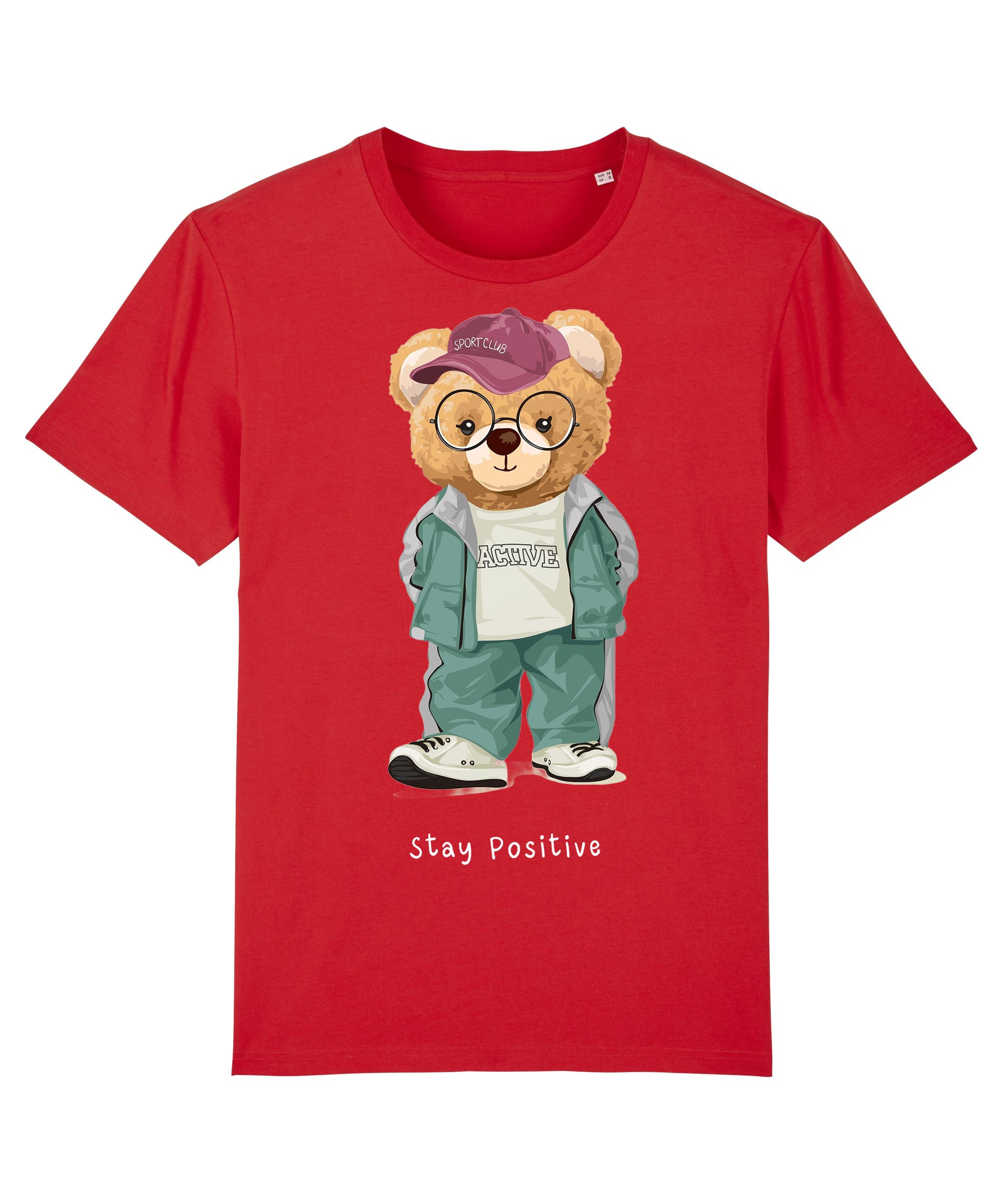 Eco-Friendly Positive Bear T-shirt