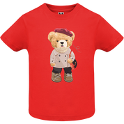 Eco-Friendly Autumn Bear Baby T-shirt