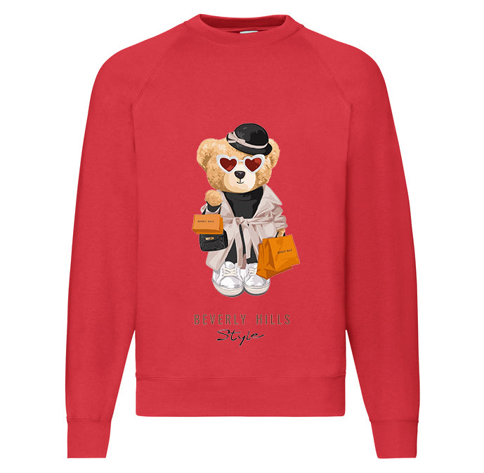 Eco-Friendly Beverly Hills Bear Pullover