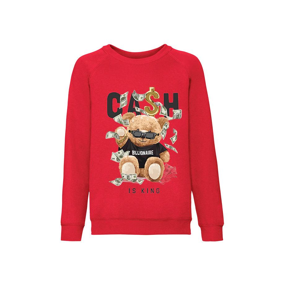 Eco-Friendly Billionaire Bear Kids Sweater