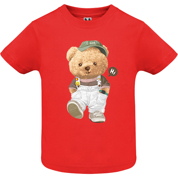 Eco-Friendly Sweet Bear Baby T-shirt