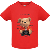 Eco-Friendly Cute Criminal Bear Baby T-shirt