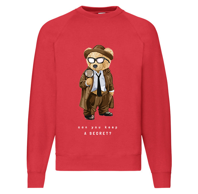 Eco-Friendly Detective Bear Pullover