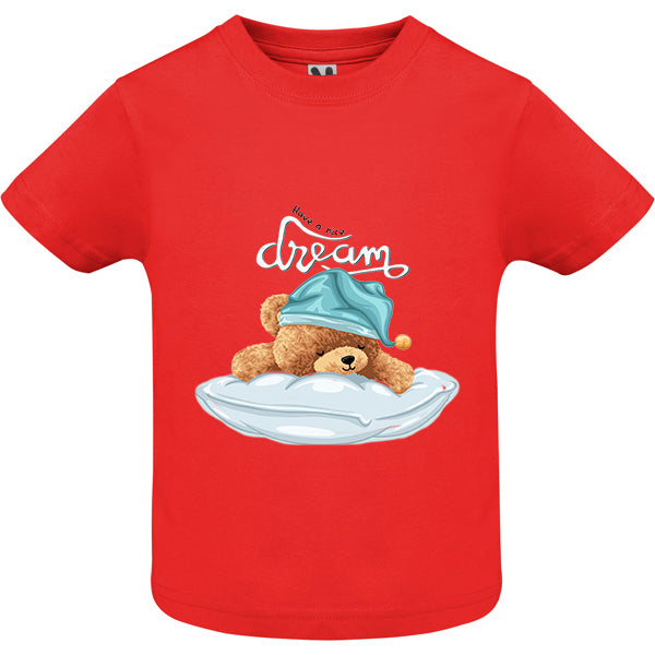 Eco-Friendly Dreaming Bear Baby T-shirt