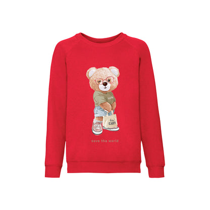 Eco-Friendly Earth Bear Kids Sweater