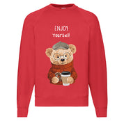 Eco-Friendly Enjoy Yourself Bear Pullover