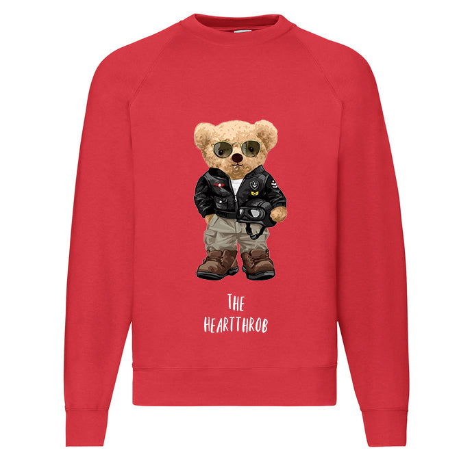 Eco-Friendly Heartthrob Bear Pullover