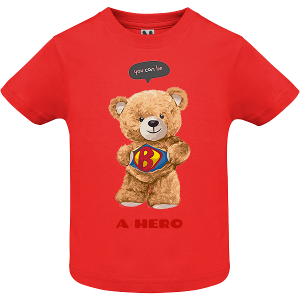 Eco-Friendly Hero Bear Baby T-shirt
