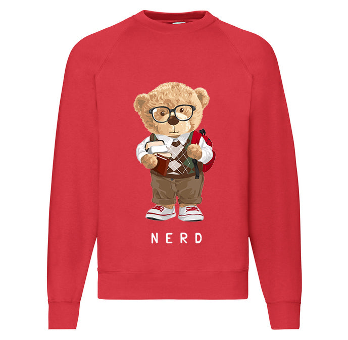 Eco-Friendly Nerd Bear Pullover