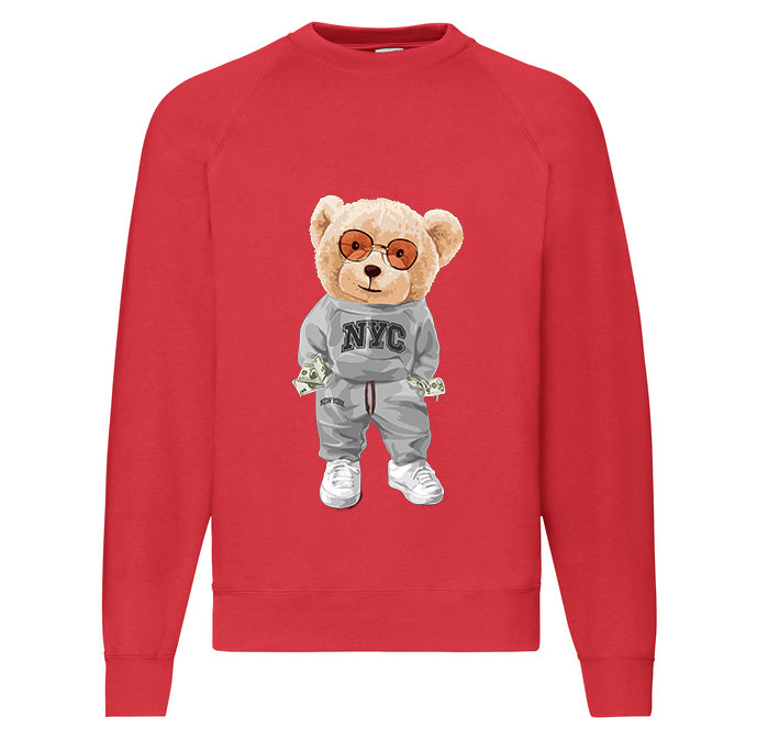 Eco-Friendly New York Bear Pullover