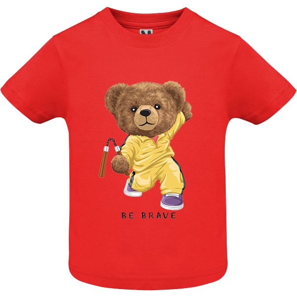 Eco-Friendly Ninja Bear Baby T-shirt