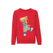 Eco-Friendly Paper Plane Bear Kids Sweater