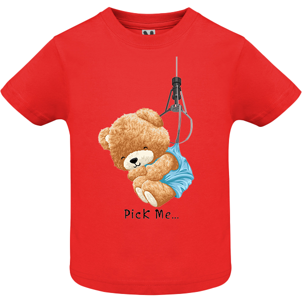 Eco-Friendly Pick Me Bear Baby T-shirt