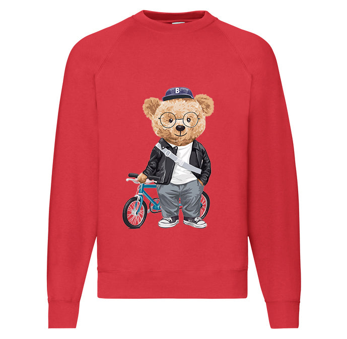 Eco-Friendly Lets Ride Bear Pullover