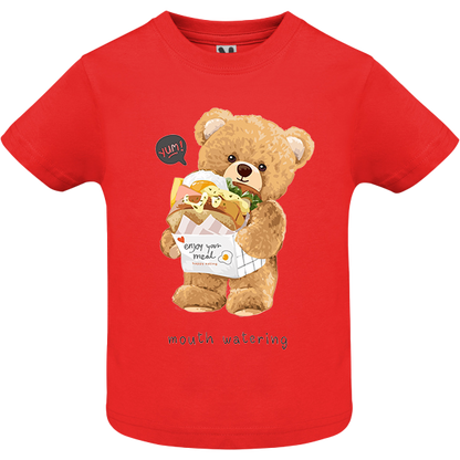 Eco-Friendly Tasty Bear Baby T-shirt