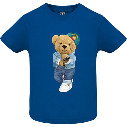 Eco-Friendly Bad Boy Bear Baby T-shirt