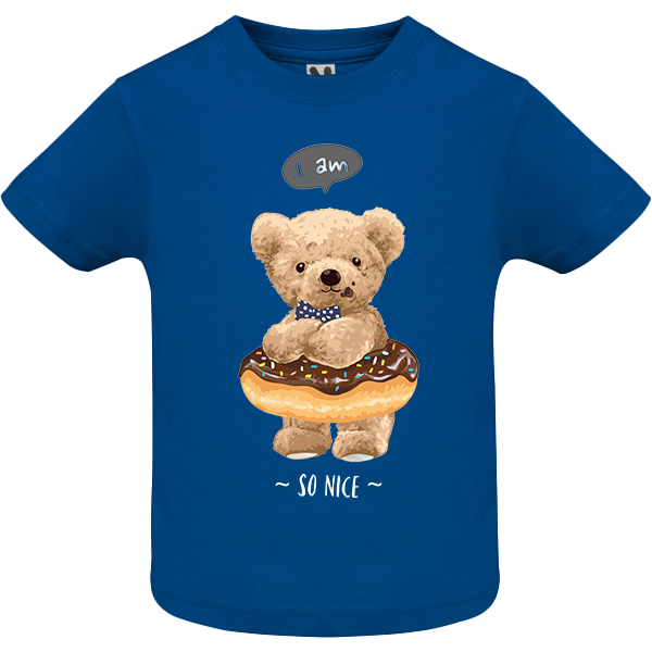 Eco-Friendly Donut Bear Baby T-shirt