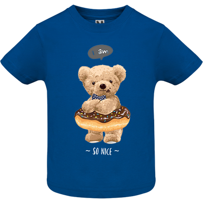 Eco-Friendly Donut Bear Baby T-shirt