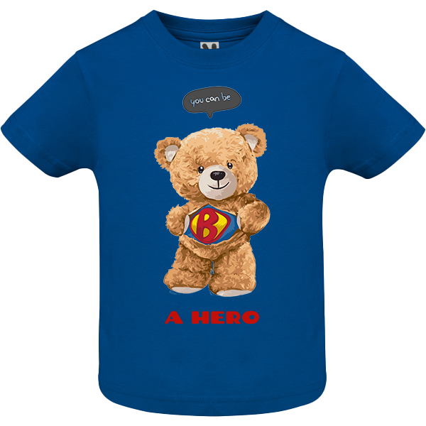 Eco-Friendly Hero Bear Baby T-shirt